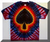 Royal Ace of Spades tie dyes.