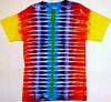 Tire Track Tie-dye Tee Shirt.